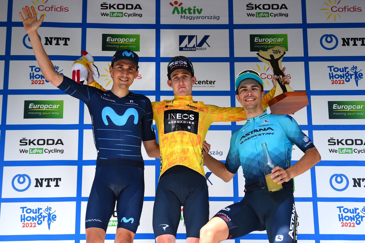 XDS Astana Team (@xdsastanateam) on Twitter photo 🇭🇺 RESULT: <a href="/Tour_de_Hongrie/">Tour de Hongrie</a>
With a great performance at today’s stage <a href="/samu_batti/">Samu_Batti</a> finishing the race at the 3rd place of the final GC. Congratulations! 🍾
#tourdehongrie #AstanaQazaqstanTeam
📸 <a href="/GettySport/">Getty Images Sport</a> 🇭🇺 RESULT: <a href="/Tour_de_Hongrie/">Tour de Hongrie</a>
With a great performance at today’s stage <a href="/samu_batti/">Samu_Batti</a> finishing the race at the 3rd place of the final GC. Congratulations! 🍾
#tourdehongrie #AstanaQazaqstanTeam
📸 <a href="/GettySport/">Getty Images Sport</a>