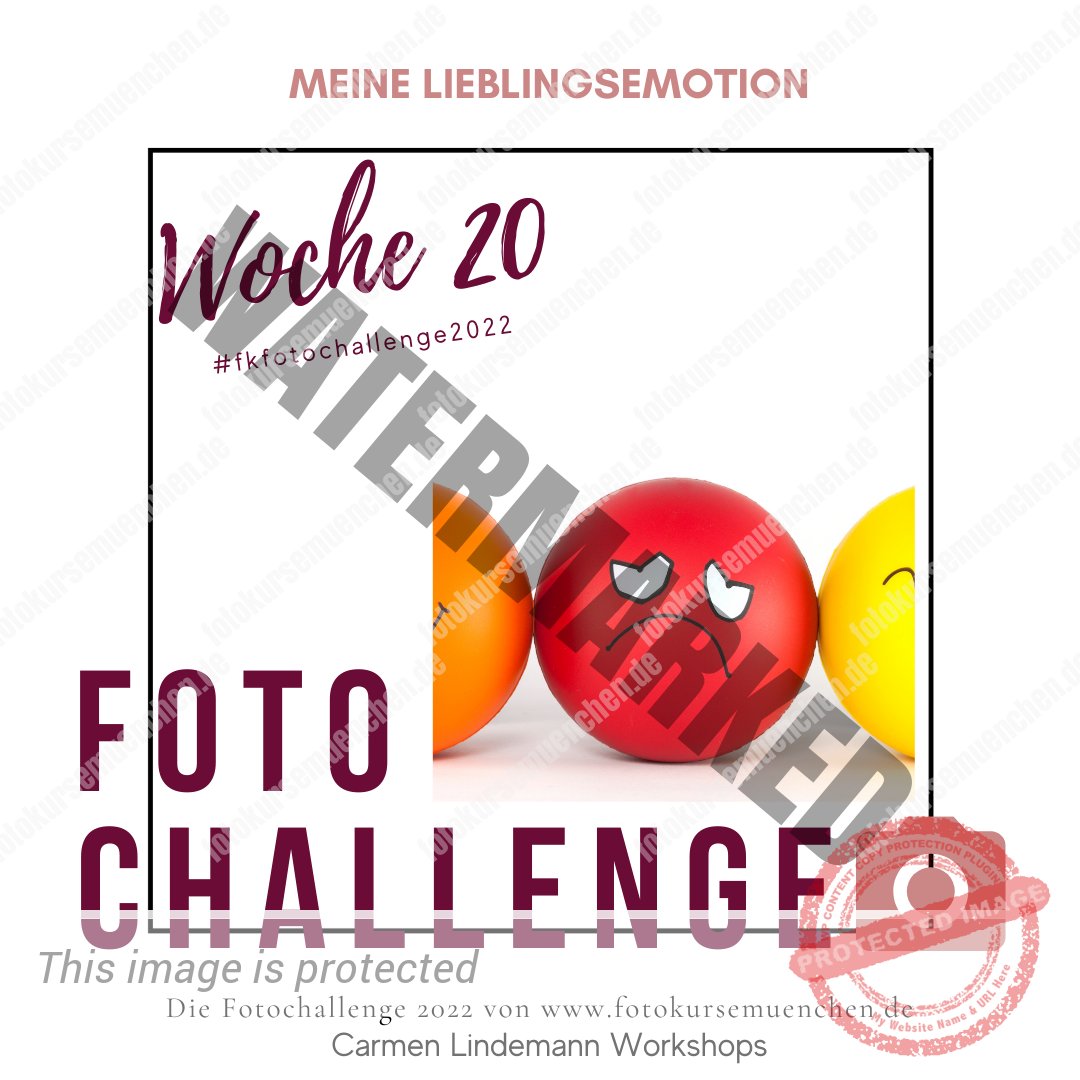 Chaemonn's tweet image. Die Fotochallenge 2022 Thema Woche 20
Das Fotothema  der Woche 20  der FK Fotochallenge 2022 ist:
MEINE LIEBLINGSEMOTION
In dieser Woche geht es beim Fotothema der Challenge um die Emotionen. Es ist gar nicht so einfach Emotionen bei Bildern

fotokursemuenchen.de/?p=16936