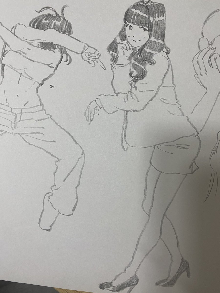 Dainty_work's tweet photo. 친구가 해준 된장찌개를 먹고 한 3분 크로키 https://t.co/SS09BWUNms