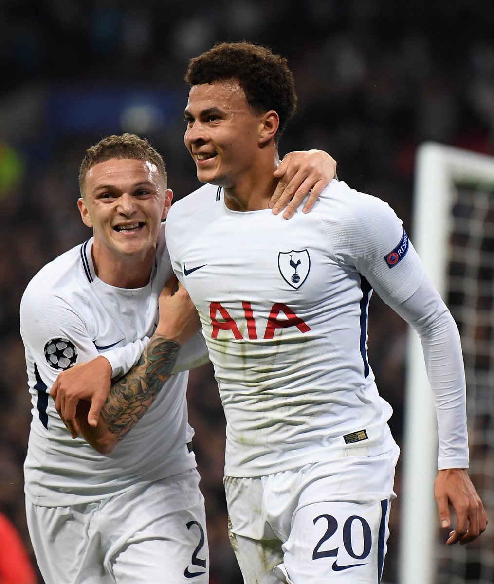 Do us a favour, <a href="/trippier2/">Kieran Trippier</a> &amp; <a href="/dele_official/">Dele</a>...🤍💙