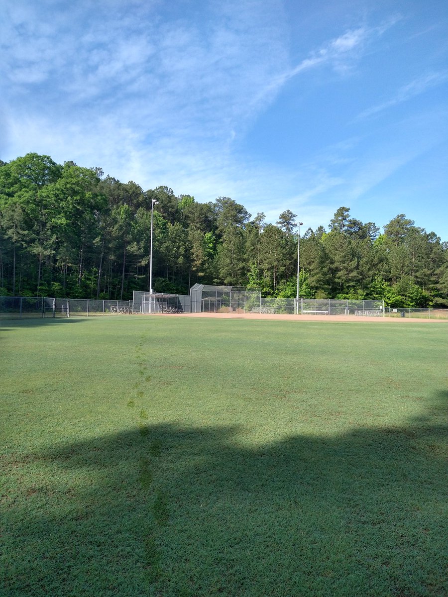 PlayDurham's tweet photo. Play ball! Field looks beautiful! Remember to bring WRITING TOOLS to donate to @C2CDurhamNC today! https://t.co/vQmeTsOuAx