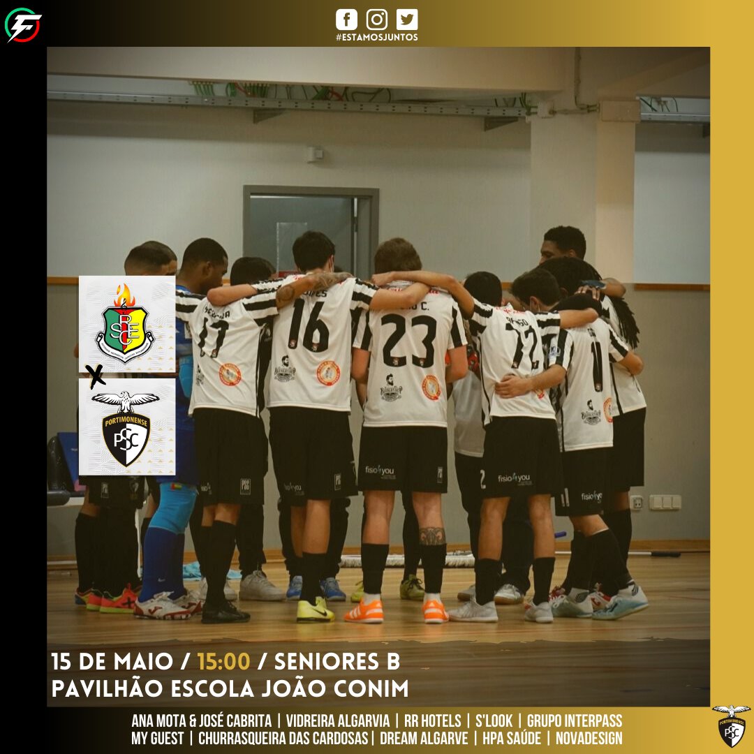 Portimonense_FS's tweet photo. Dentro de instantes, a equipa do #PSCB entra em quadra com os olhos postos na taça! 👀🏆

Vamos com tudo, miúdos! 🖤

#EstamosJuntos #Portimonense #Futsal https://t.co/InQVntw4np