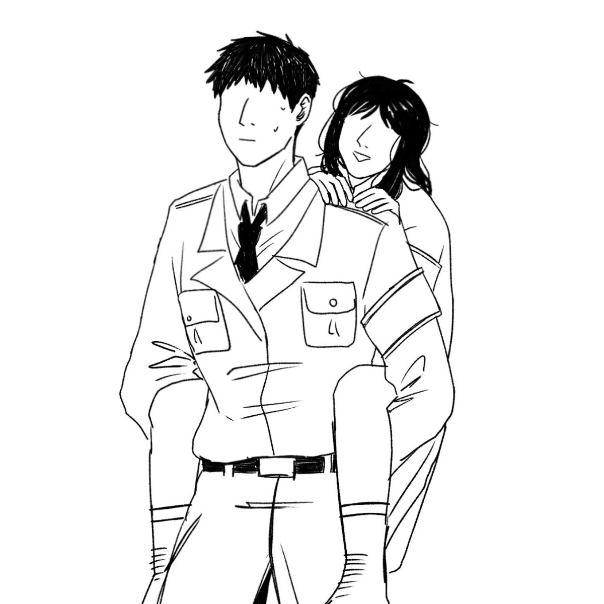 hakoshrimp's tweet photo. Miss these nerds #pieckfinger #berupiku #aot https://t.co/SQW7jxDZKW