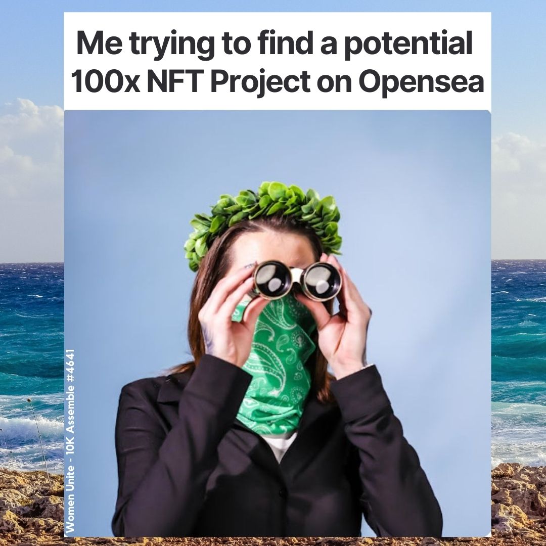 WomenUnite___'s tweet photo. Keeping the eyes peeled 👀
#WomeninNFTs #NFTCommunities #gamification #womenunite #buytokens #nftcollector #trading #WomeninNFTs #NFTmeme #ETH #NFT #Crypto #NFTassets #100xNFT #100xGems https://t.co/HyxH2WOTRl