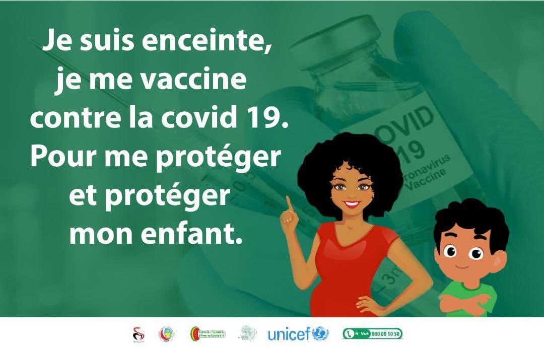 SneipsO's tweet photo. Je suis une femme enceinte, je
me vaccine contre la #COVID19 pour
me protéger et protéger mon enfant. 
#SNvaccinationcovid19 #Msas #COVID19 #Directiondelaprevention #COUS #SNEIPS #Unicefsenegal #Labsante #NumeroVert800005050
#celluleDigitaleSneips https://t.co/yk0Qxm6HEX
