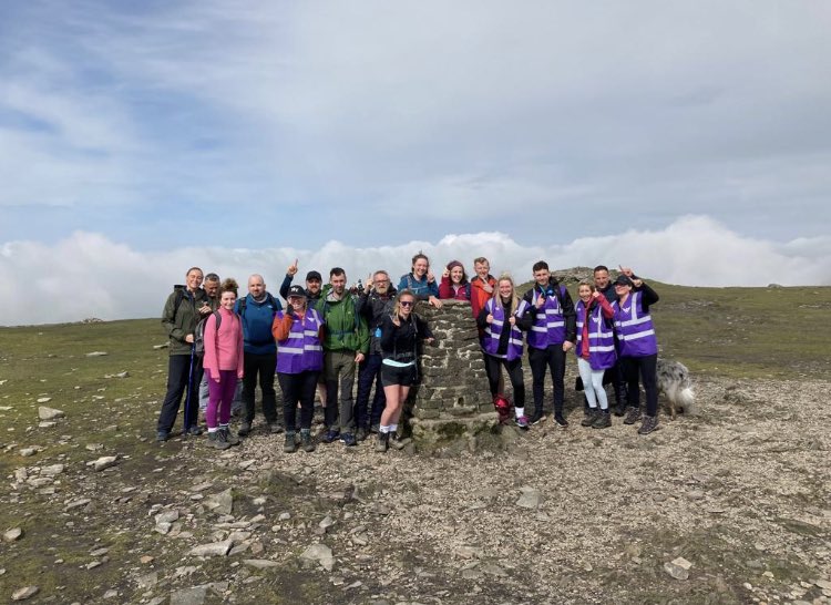 They’ll still be ready Monday morning to teach but what a great weekend walk from our staff! #3peaks <a href="/macmillancancer/">Macmillan Cancer Support</a> #ambition