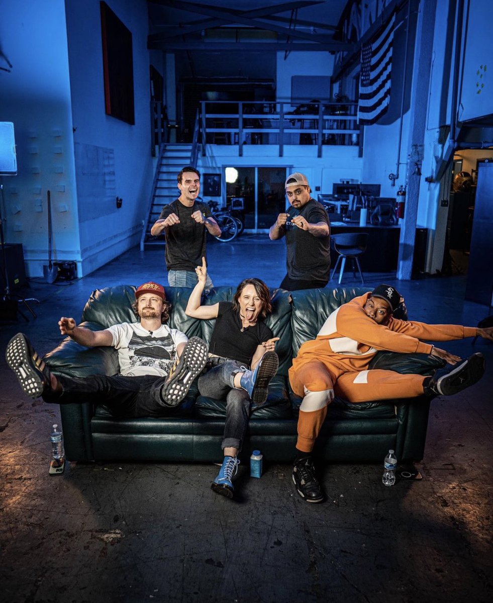 When your two worlds collide…
YouTube + film industry = <a href="/CorridorDigital/">Corridor</a> 
Thanks for having me on! Shout out to the team who made it awesome and fun! 💜♥️💜
youtu.be/X_IsQTonUHk