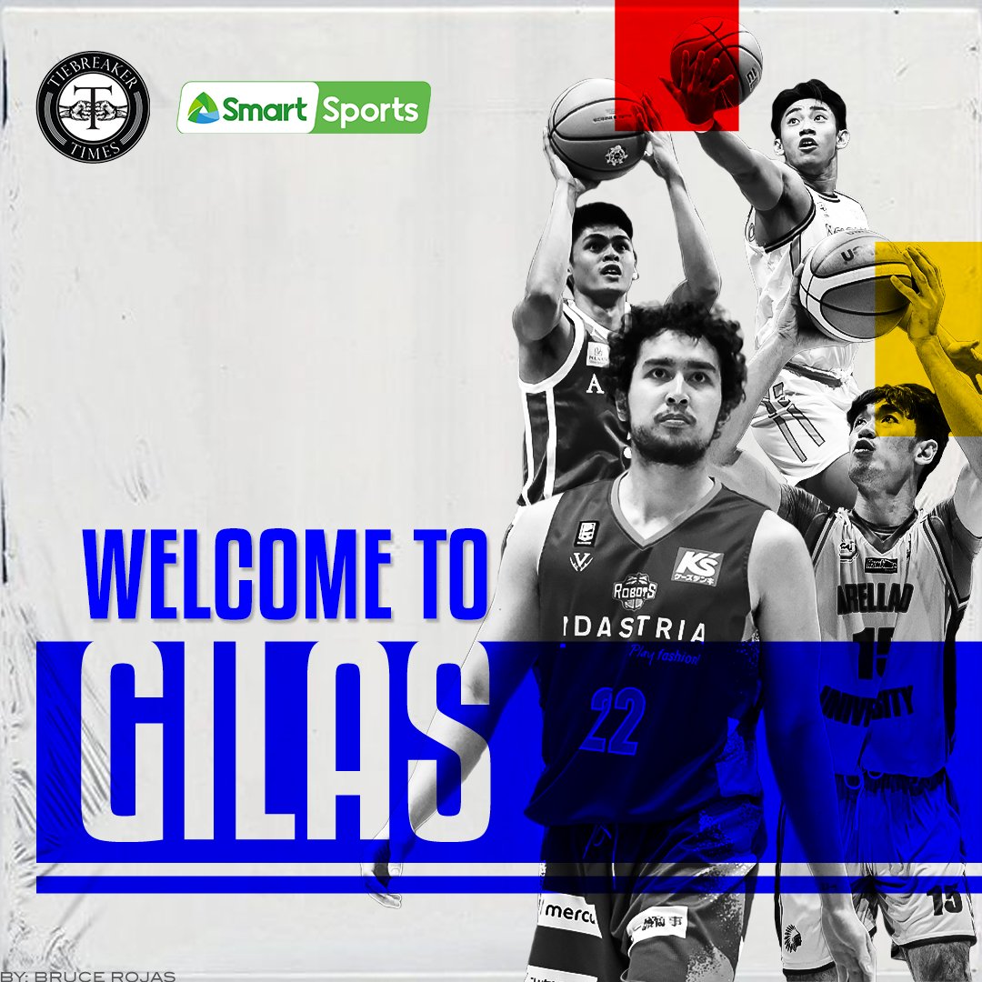 tiebreakertimes's tweet photo. Welcome the latest additions to the Gilas 🇵🇭  pool!

🪓 Converge's Justin Arana
🦅 Rain or Shine's @mamuinthesea
✊ Ginebra's @javigdl22 
🐶 Rain or Shine's @ShaunIldefonso 

#PBADraft #LabanPilipinas

#ReadMore >> https://t.co/RVIrn11V0F https://t.co/S5ljSxt0SU