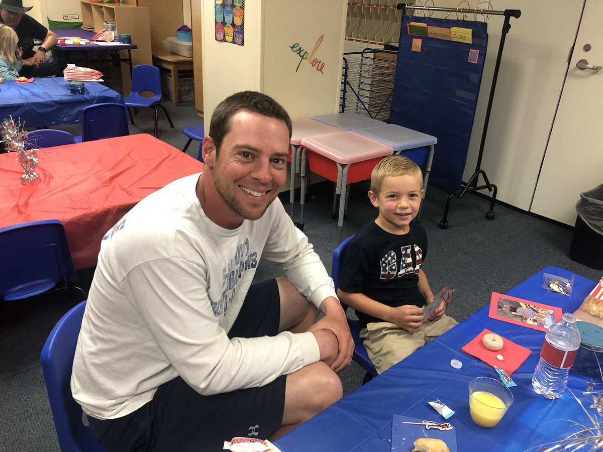 Coach_Kittley's tweet photo. Happy Birthday to my Dude! He’s all about sports, super competitive, and smart like his momma! We love you! #5yearsold #MyStud https://t.co/p1B9UCJEOM