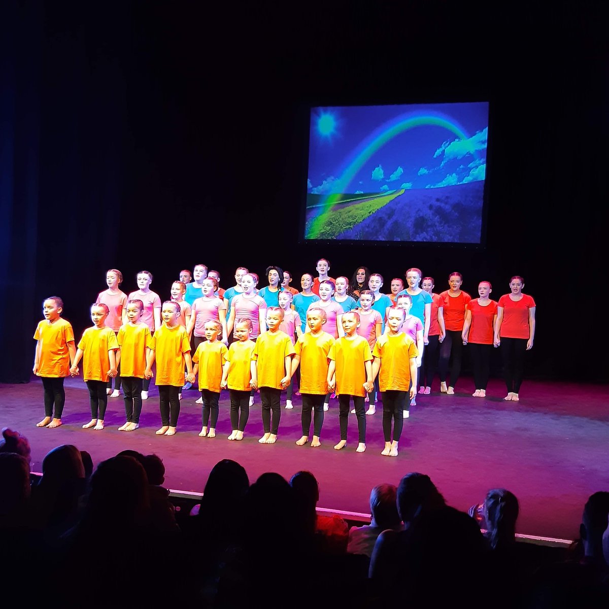 centre_right_'s tweet photo. 👯‍♀️Johnson Academy School of Dance 

Are doing a great thing today, walking from Redcar to Saltburn, raising funds towards their euro Disney dance trip next year 👏

They bumped into Tony Mowbray en-route ⚽️ 😀 https://t.co/bVUyYOlCC5