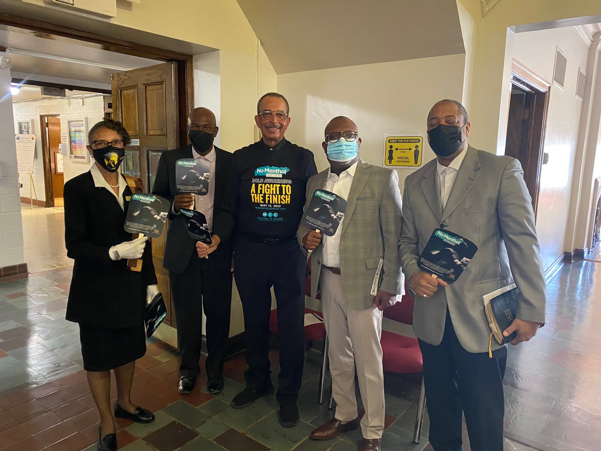 CUYFDDetroit's tweet photo. Celebrating No Menthol Sunday at Hartford Memorial Baptist Church
#NoMentholSunday #DWOTFC
#CUYFD #TobaccoFreeDet @TobaccoFreeDet https://t.co/J1oBenrPKE