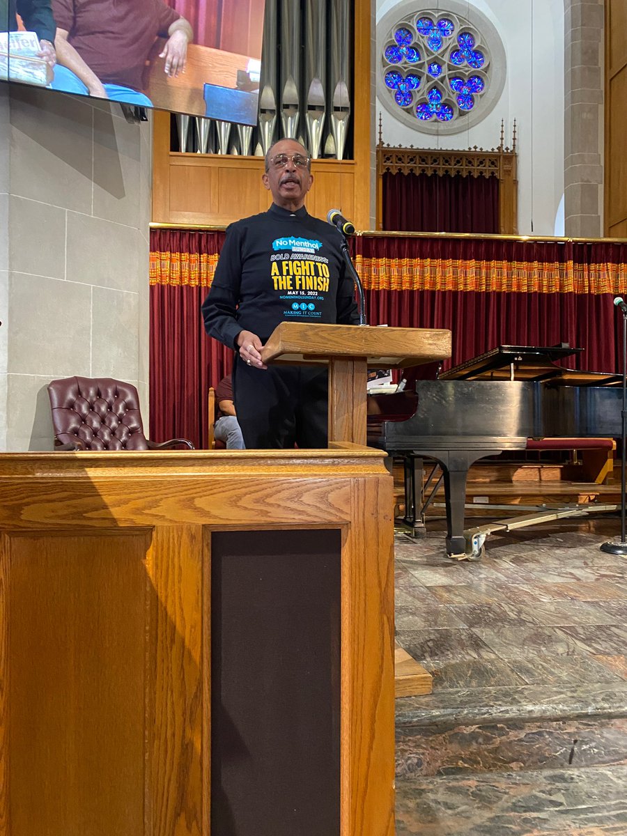 CUYFDcoalition's tweet photo. Celebrating No Menthol Sunday at Hartford Memorial Baptist Church
#NoMentholSunday #DWOTFC
#CUYFD #TobaccoFreeDet @TobaccoFreeDet https://t.co/RPsex4xhp1