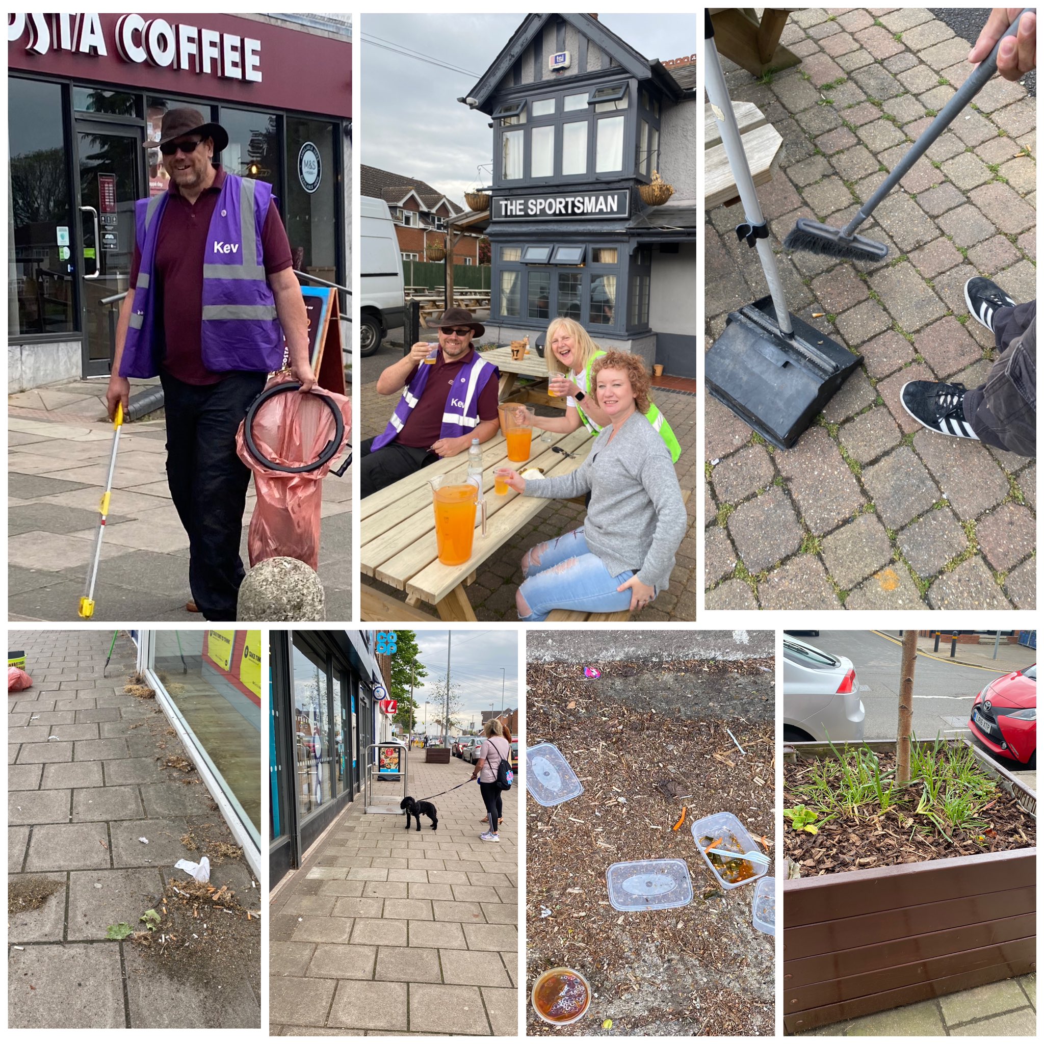 ABCDinLuton on Twitter "The monthly Stopsley Village clean up organised by the awesome