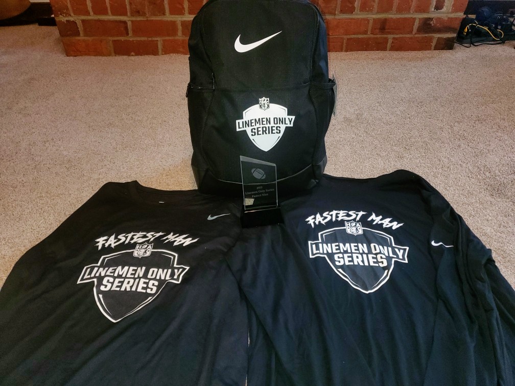 ReedWilson52's tweet photo. Thankful for the opportunity to improve my skill set, work with some amazing coaches, and compete with some of the best lineman at the @LineOnlySeries and @HogAcademyLLC Camp. Winning the fastest lineman was a huge honor as well @MonacanChiefsFB @EvanGWatkins247 @RivalsFriedman https://t.co/ADYNuuB2xe