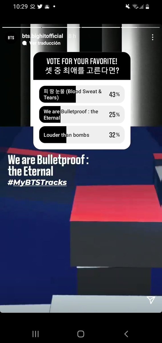 xluvcatx's tweet photo. Donde esta la gente que quería a Louder Than Bombs?? VAMOS VOTEN POR ESTA JOYITA 

#BTSTracks @BTS_twt https://t.co/m3km86cDvI