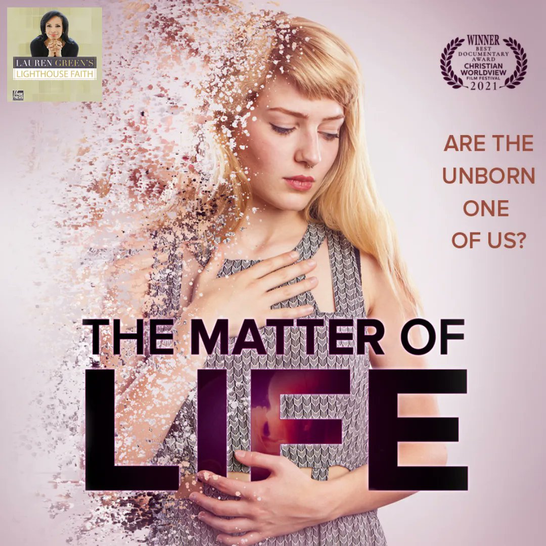 foxnewsradio's tweet photo. Why were ads for pro-life documentary "The Matter of Life" banned from Facebook? We speak with the filmmaker @TracyRobinson_ on the latest #LighthouseFaith podcast: https://t.co/RLErEpbXNU https://t.co/Mc3iE44VuB