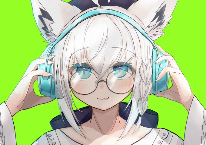#絵フブキ
白上フブキさん描きました 