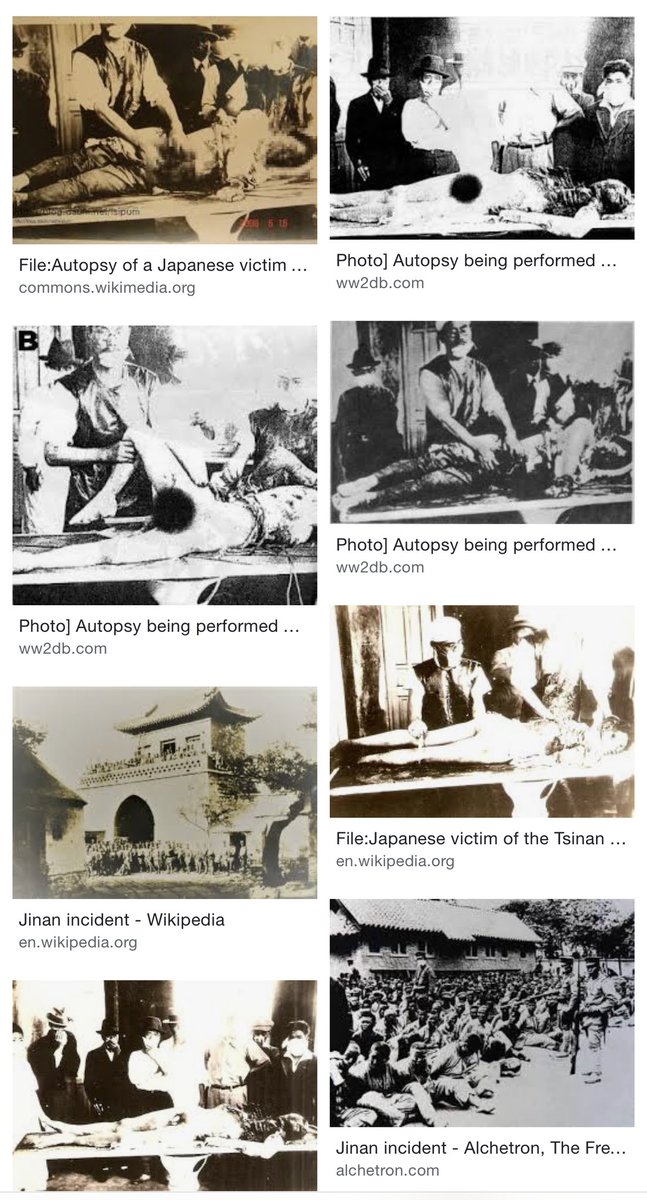 cocomelot's tweet photo. @ReviewsPossum Don't be fooled by the communist propaganda.
What the CCP used as evidences of Unit731 are photos of Japanese victims slaughtered by Chinese troops in the Jinan massacre. https://t.co/I6Do07vbyO