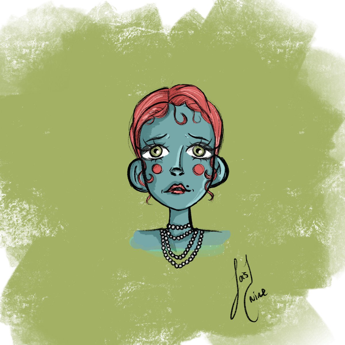 Gm everyone, how is your day going so far??
Just minted the newest addition to my collection!! Maria is available now at opensea.io/assets/0x495f9…
Have a wonderful day 🤍🤍🤍
