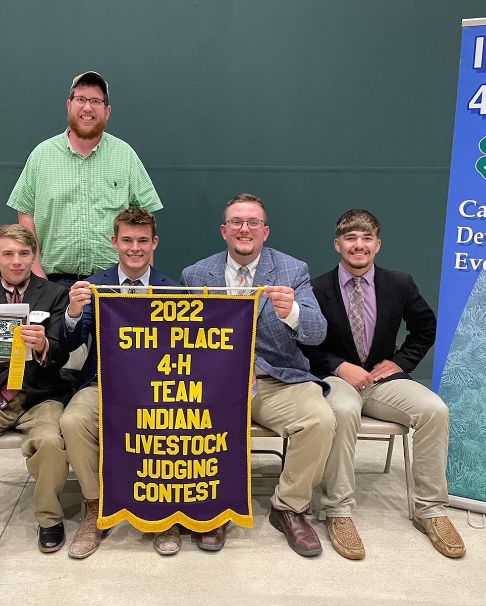 FountainFfa's tweet image. CONGRATULATIONS!!!!! to the livestock team for placing 5th at the state contest. Now they will move on to Nationals. This will be their second time going to nationals. Good luck boys !!