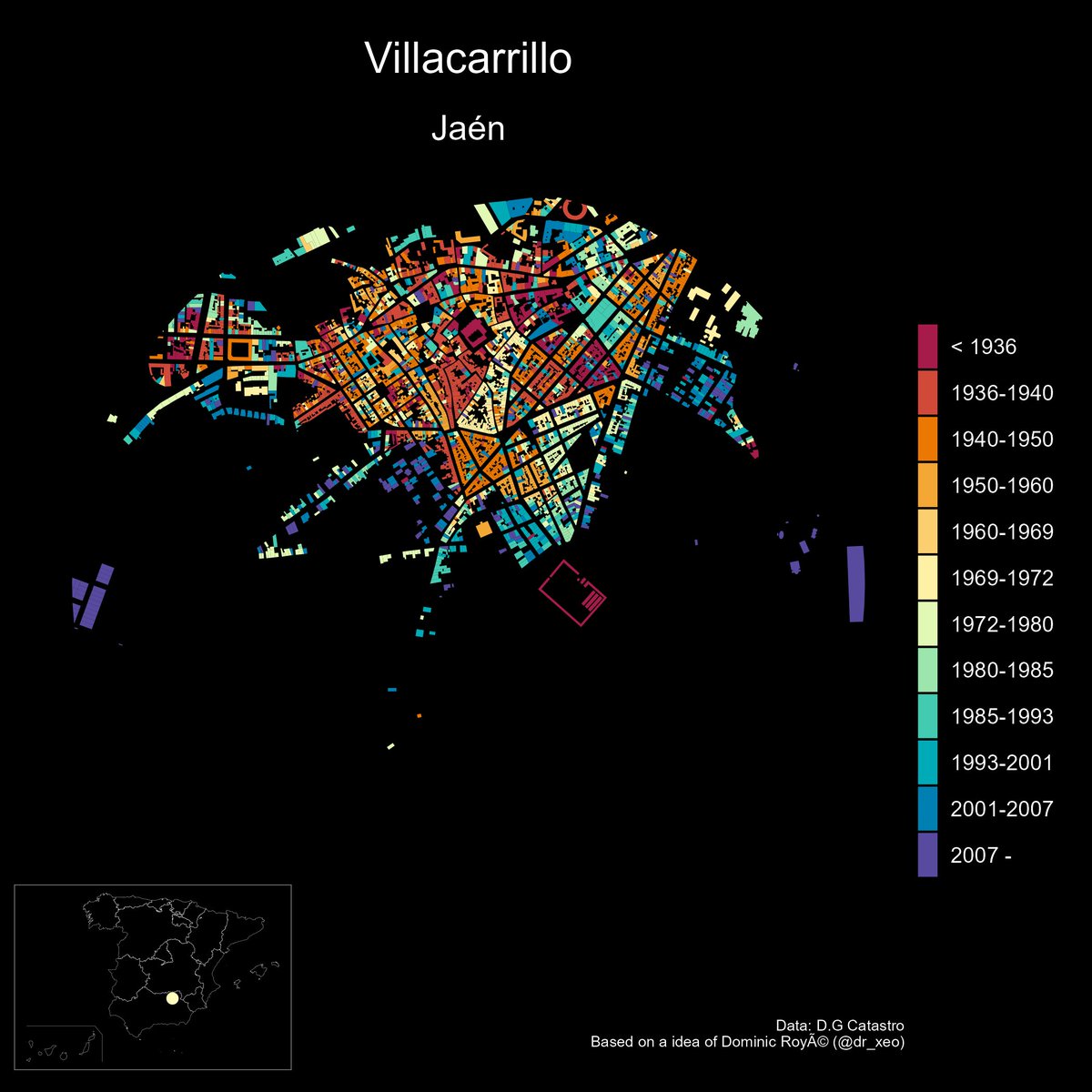 spainmunic's tweet photo. Villacarrillo (23095), Jaén, Andalucía - 38° 6' 32.2" N / 3° 5' 10.45" W #spainmunic23095  #Jaén https://t.co/LRK895AOWq