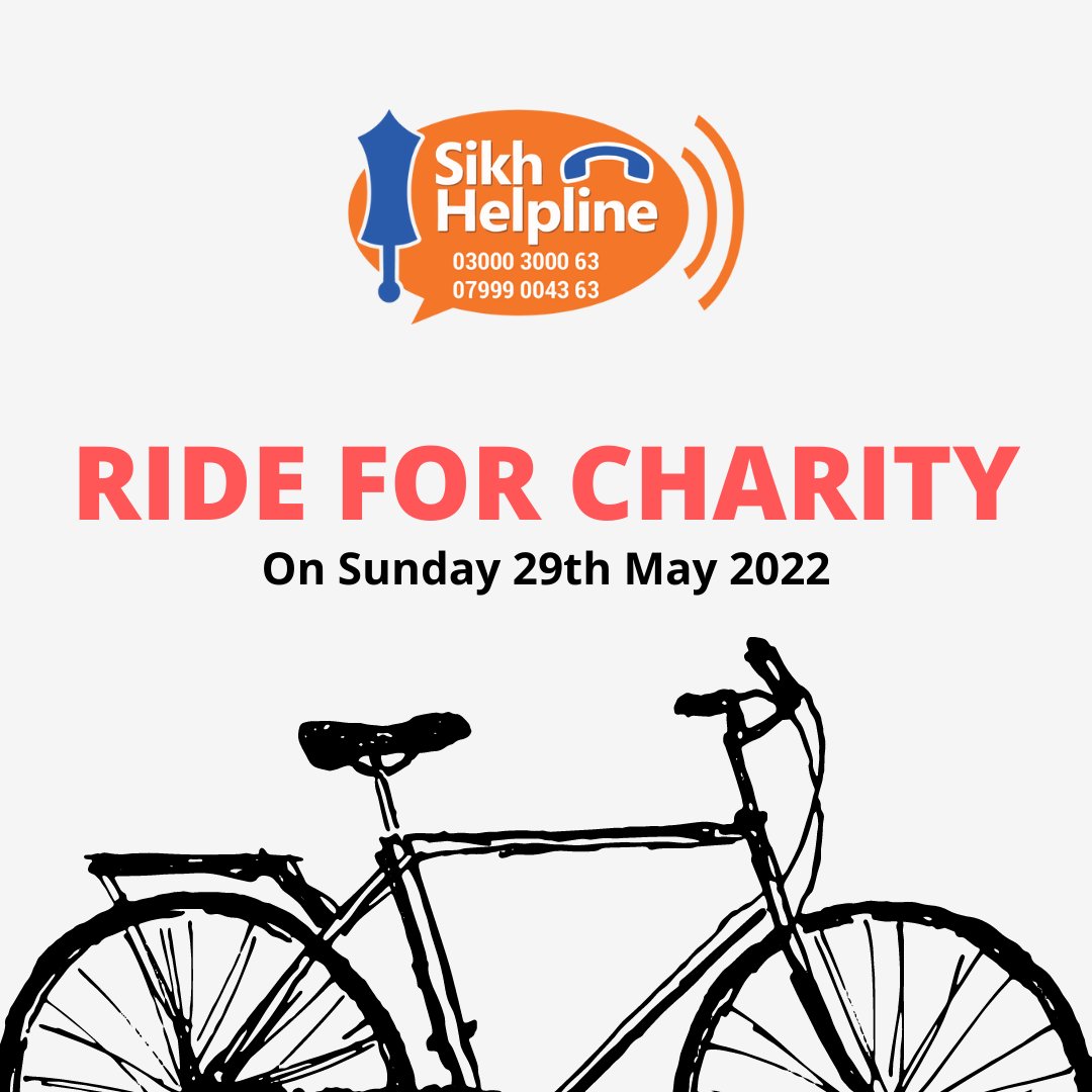 SikhHelpLine's tweet photo. Register now at https://t.co/5aeyYihhve
#sikhhelpline #50mile #bikeride #charity #raisingmoney https://t.co/IdQRSB9x0P