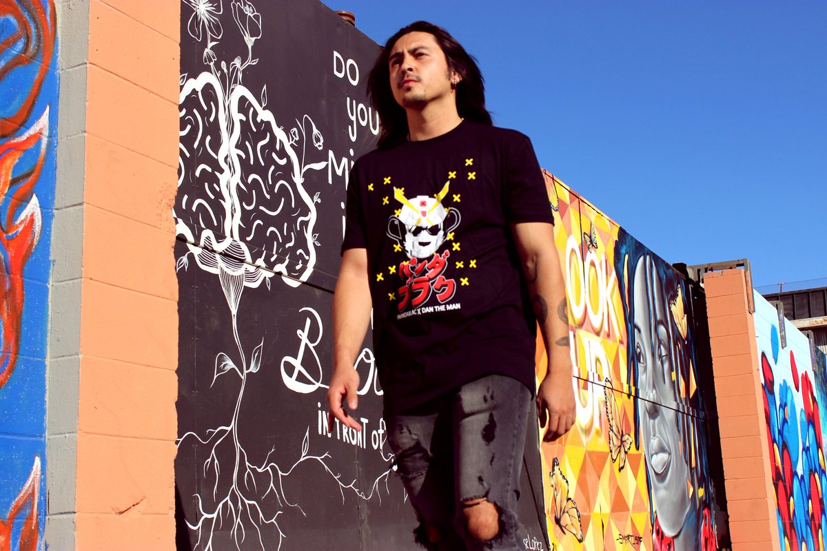 Pahndablac's tweet photo. On the move with the New #GPahnda Tshirt by #Pahndablac 🐼🤖✖️
https://t.co/eXAABr4F4U 🐼✖️
#streetwear #streetfashion #fashion #style #ootd #ainme #panda #tshirts #ClothingBrand #sundayvibes https://t.co/JePb1I9vxV