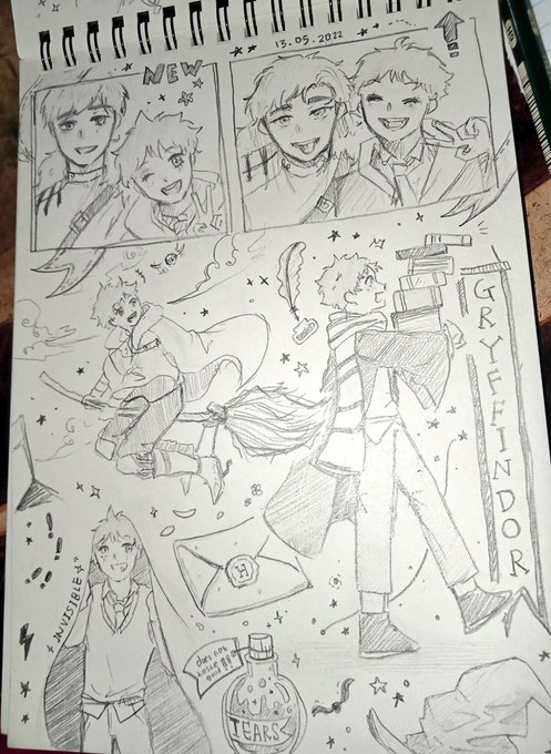 this will be a thread of my doodle dumps 🍀 
