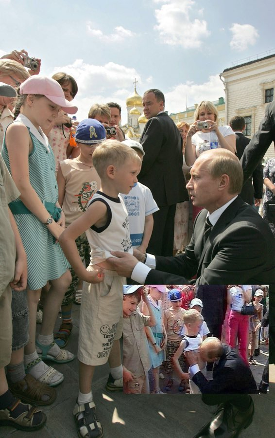 ledunaz's tweet photo. @HyperDriveRobot For clarity that Putin is a pedophile https://t.co/zILXjhoAXy