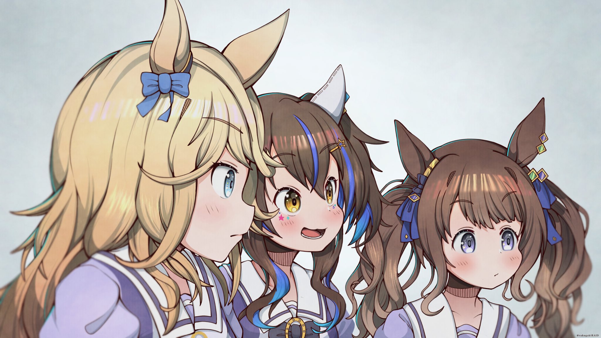 落描きのraid Skeb募集中 トレーナーさんさぁ ウマ娘 ゴールドシチー ダイタクヘリオス トーセンジョーダン T Co Bydbcar09o Twitter