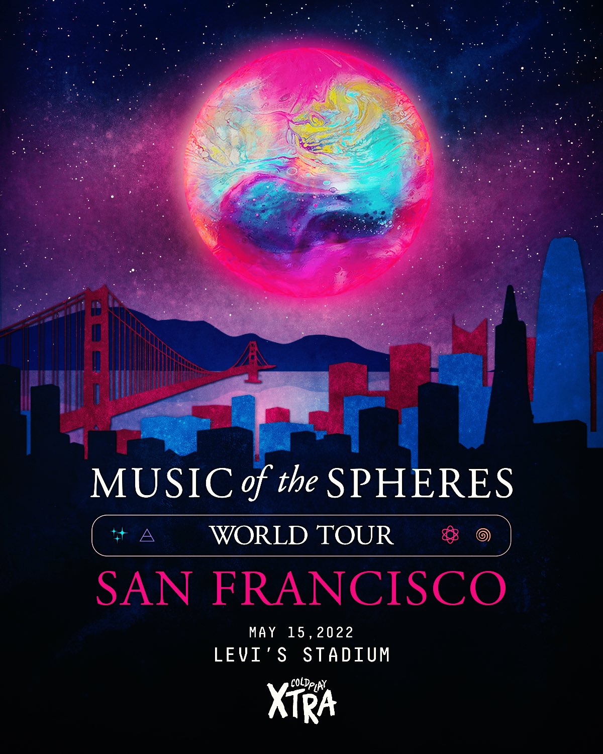 ColdplayXtra on Twitter "Coldplay’s tour lands in the Bay Area this