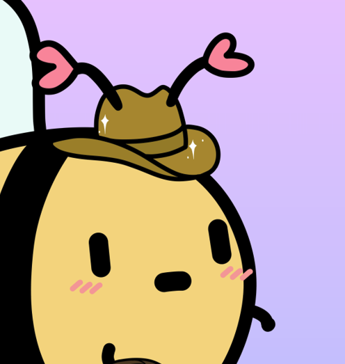 What's better than a cowboy hat?
A golden cowboy hat 🤠
With a 1% chance of getting one - how lucky will you bee on mint day? 👀

#NFTart #NFTs #NFTcollection #NFTdrop