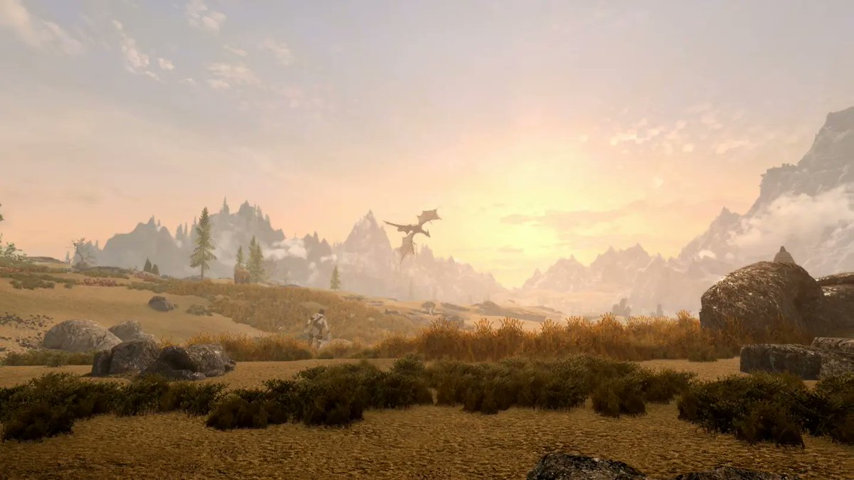 Happdragon's tweet photo. Love this dragon! 🥰
#Zarngaming #Skyrim #SkyrimMods #TheCapturedCollective #VirtualPhotography #Pnkfam #PhotoMode #elderscrolls #Dragons #GamerGram #VPRT #VGPUnite #VGPNetwork #VPEclipse https://t.co/Su9EkNNJzT