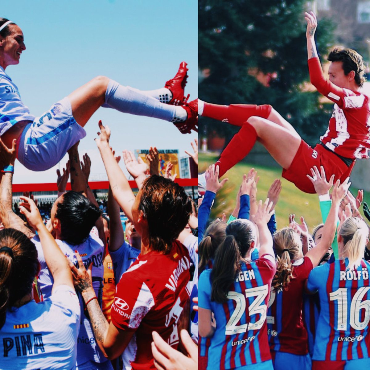 𝐸le (@fcbele11) on Twitter photo De los momentos más lindos en la historia del fútbol femenino 🥺😍💙❤ De los momentos más lindos en la historia del fútbol femenino 🥺😍💙❤
