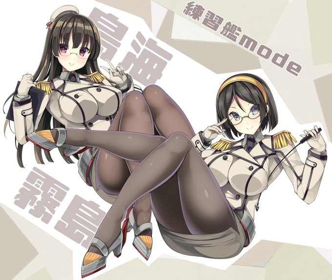 実は榛名よりも霧島の方が描いてる(過去コミッション) 