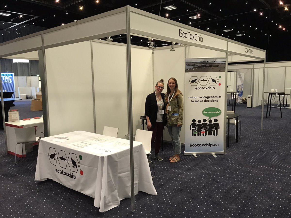 We’re back at SETAC EU so come find our booth and learn of what ecotoxchips can do for you!! #SETACCopenhagen #setac