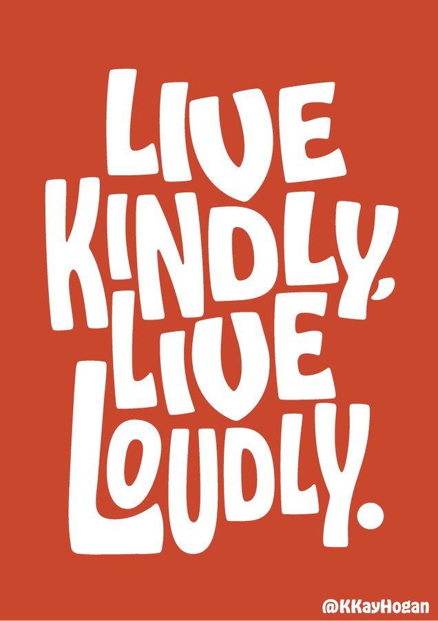 OneMinuteBriefs's tweet photo. OMB @KindlyLoudly #LiveKindlyLiveLoudly Brief 3rd place: @kkayhogan 

Winning a set of Live Kindly Live Loudly cards, tea towel and mug, featuring designs by Ruby's friends. https://t.co/L2qkXXXK3j
