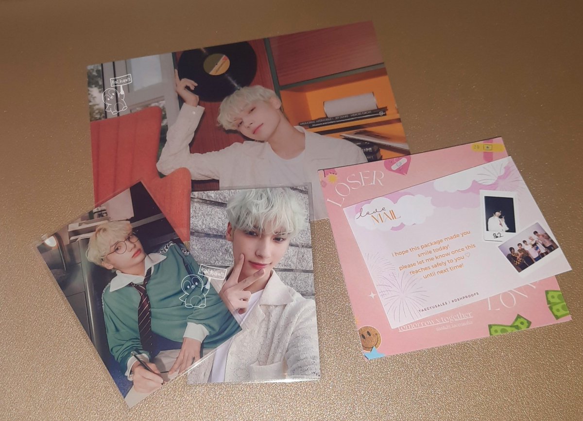 kai_hauls's tweet photo. -๐#umuwikaysheeelll
hi @taegyusales! huening kai moa mem kit set finally came home~ thank you so much for the secured packaging and for the notepad freebie. until our next transaction โก
#dshproofs https://t.co/vFYZMj03uf