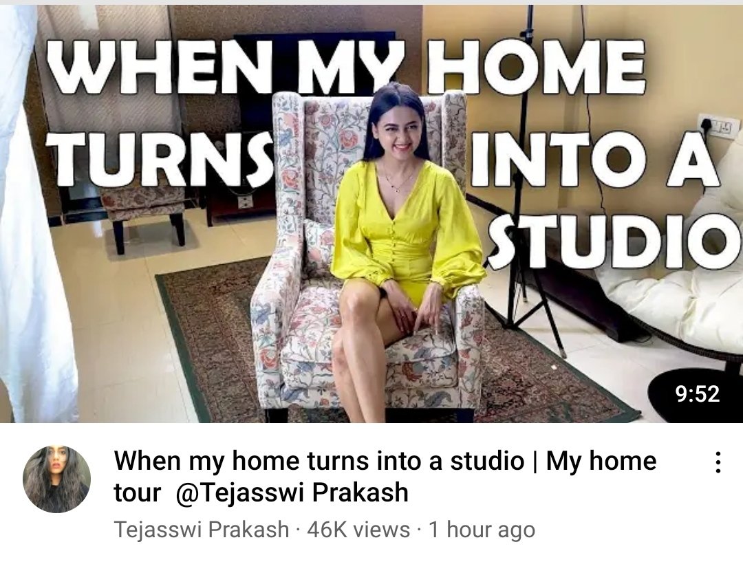 KoushaniChakra5's tweet photo. #newvlogAlert
https://t.co/h2cmE7EyBc

Watch this fun and exciting vlog nowwwww!!! 

@itsmetejasswi @iamashishmandal 

#TejasswiPrakash https://t.co/O3YaotPOBC