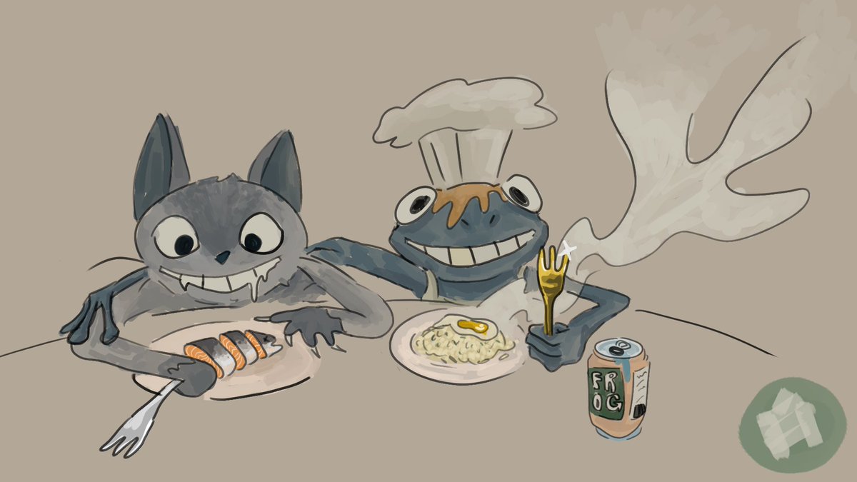 ShiroRzz's tweet photo. 🐱🐸🍴 https://t.co/kUGTxlIEMo