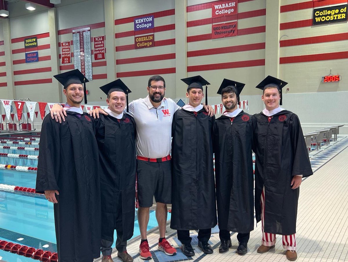WabashSwimDive's tweet photo. Well....they're all graduated and on to the next phase of their journey. Congrats to the men and their families on this wonderful accomplisment. So proud of you all! #WAF #godogreatthings https://t.co/bpOhsreKXH