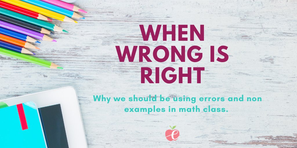 ShannonKiebler's tweet photo. "If students are only ever shown the right way, the right answer, then they can easily fall into the trap of regurgitating and often struggle to apply the concept in the context of story problems, tasks, etc." https://t.co/47T1EIFmY8 https://t.co/CXF7KyxL2N