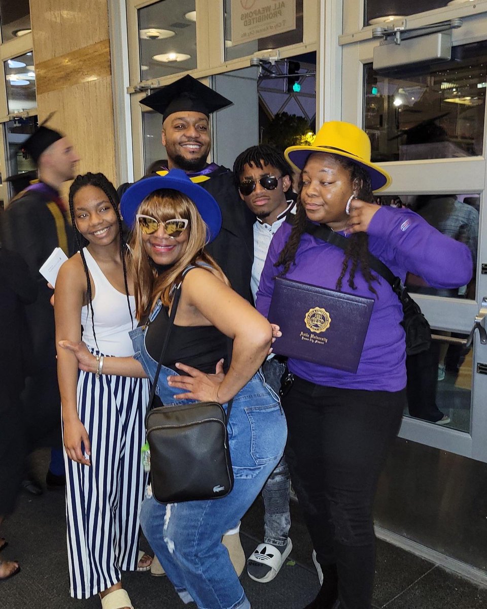 It was great to be able to share my moment with my family, even my uncle John came to celebrate 🎊.Feels real good to wake up knowing I have completed part 2 of my educational goals. It was a long and at times very difficult  2 years  but I’m done 
BS ✅. MS ✅. PhD -loading