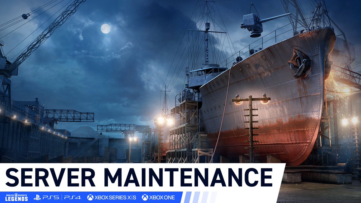 WoWs_Legends's tweet photo. 🤟 Ahoy, Legends!
Tomorrow, May 16, we will be pushing the May update during these hours:

❕ 1:00 - 4:00 AM Central / 7:00 - 10:00 AM UTC.

Please stay tuned as the servers will be off for the update maintenance.
Thank you for understanding!

#Turnthetide https://t.co/xbHRWxldaO