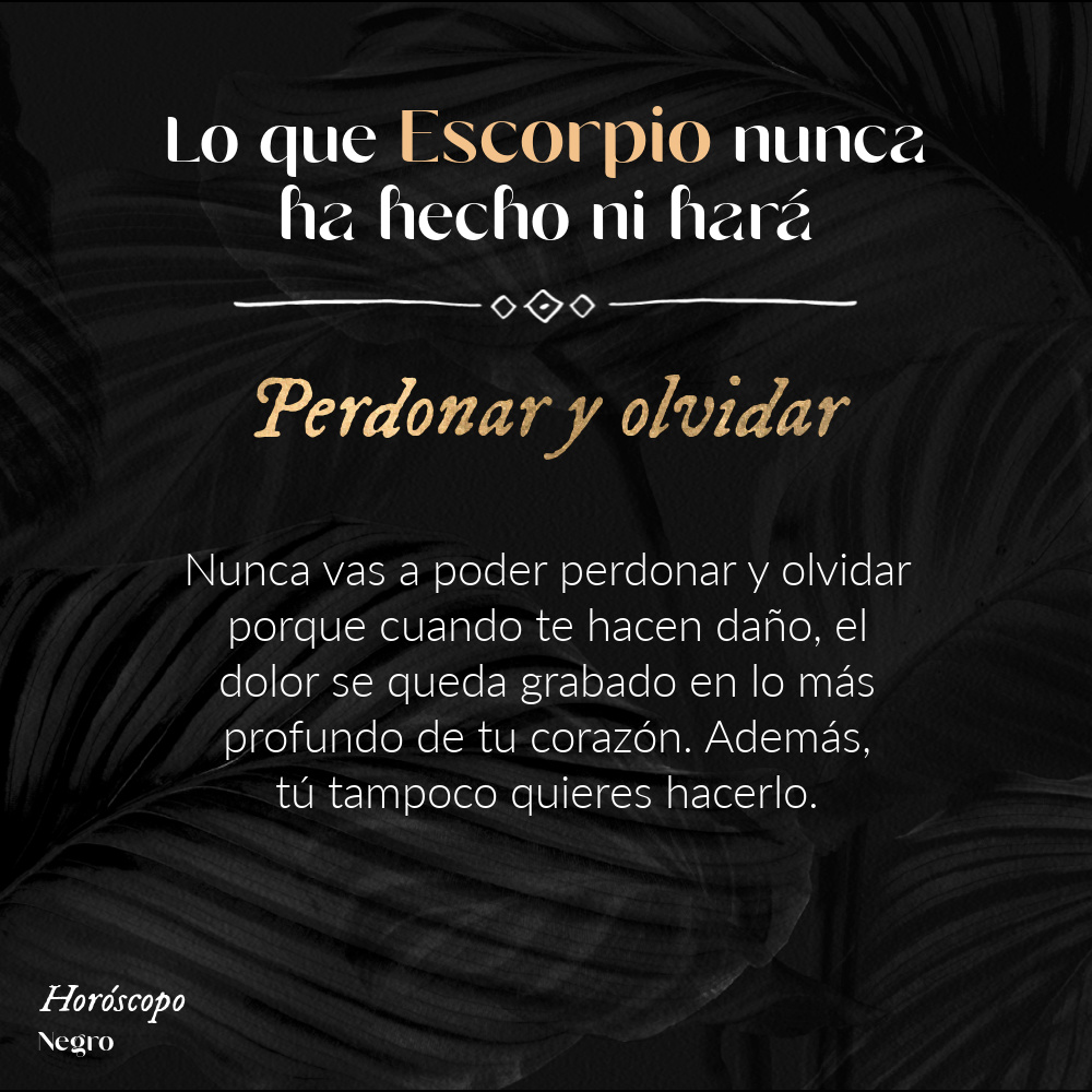 escorpio_hn's tweet photo. Lo que #Escorpio nunca ha hecho ni hará ✨🔮✨ #horoscoponegro https://t.co/Sq69rM9WQx