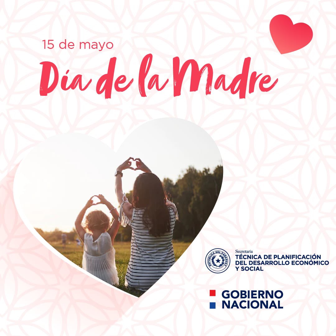 15 de mayo | ¡En su día saludamos a todas las madres paraguayas!

¡Feliz día de la Madre! ❤️