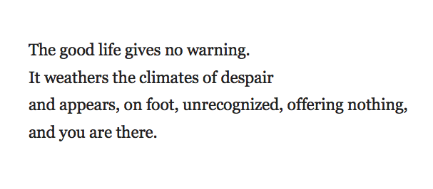 MayaCPopa's tweet photo. A valuable Sunday reminder from Mark Strand: https://t.co/HcjuKtHkDo