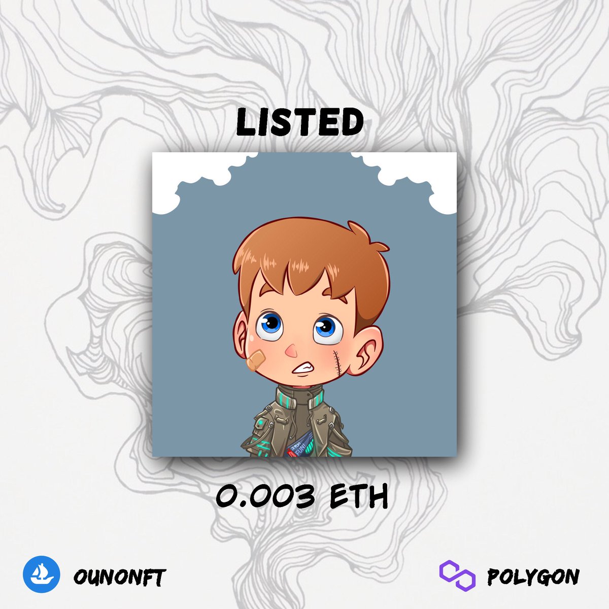 ounonft's tweet photo. Do you want it?
Lets grab it
#NFTCommunity #NFTdrop #NFTs #LUNA #cryptoart #NFTJPN #NFTGiveaway #opensea #MATIC #Metaverse @opensea https://t.co/fZCx3qf0iT