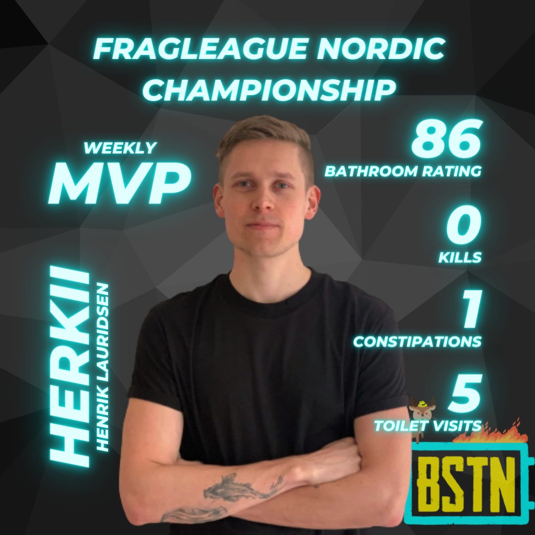 🏆Qualified for Nordic Championship Finals🏆

It came right down to the wire, however, we managed to get the points needed to advance to the finals.

Thanks to <a href="/_Herkii/">Herk</a> for great interview 🔥