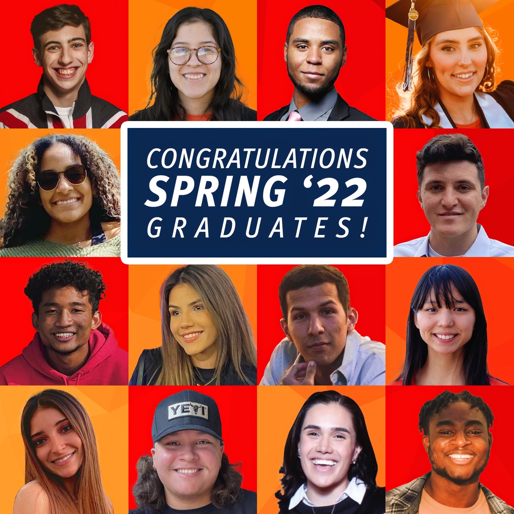 UTSARec's tweet image. You made it! 🎓🎉 #UTSARec is incredibly proud of each and every one of our graduating student employees! 💙🧡 Thank you for your hard work and all your years of service. We look forward to seeing all of your successes in the future! #UTSAGrad22 #NowAndForeverARoadrunner